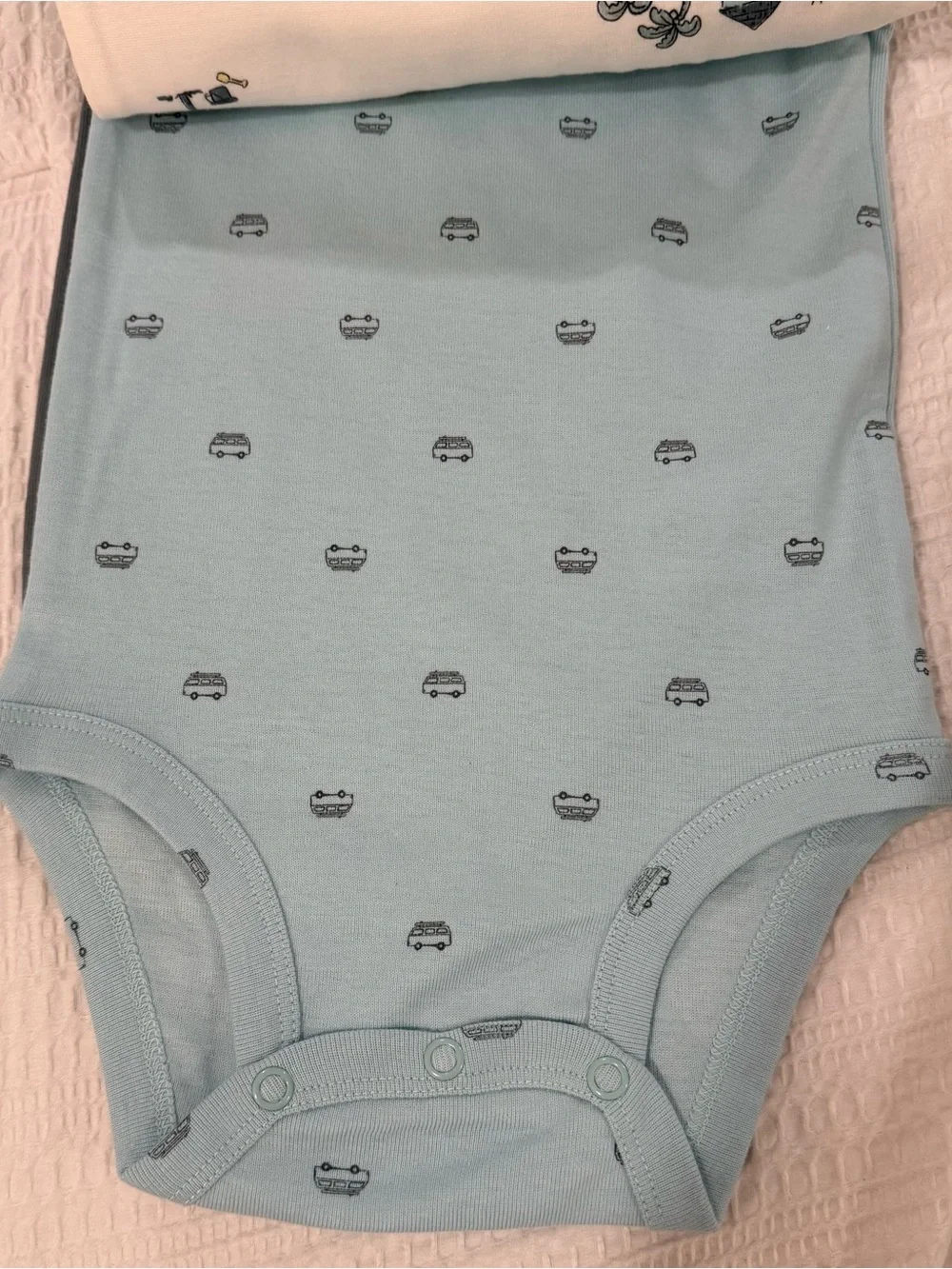 Carter’s 5-Piece Green Sleeveless Onesies - 18 months